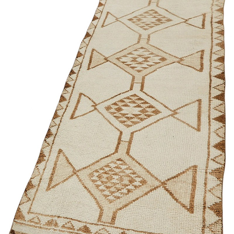 Vintage Tribal Runner Rug - 2' 11" x 11' 9" (35" x 141") - K0085058