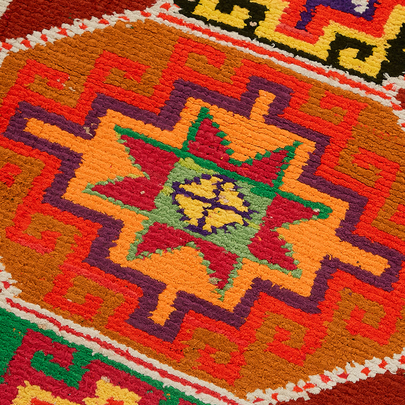 Vintage Tribal Runner Rug - 2' 9" x 9' 9" (33" x 117") - K0085059