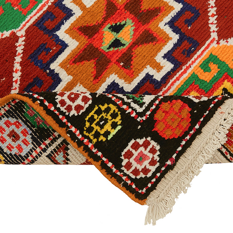 Vintage Tribal Runner Rug - 2' 9" x 9' 9" (33" x 117") - K0085059