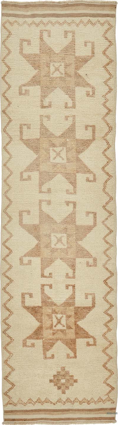 Vintage Tribal Runner Rug - 3' 1" x 11' 4" (37" x 136")