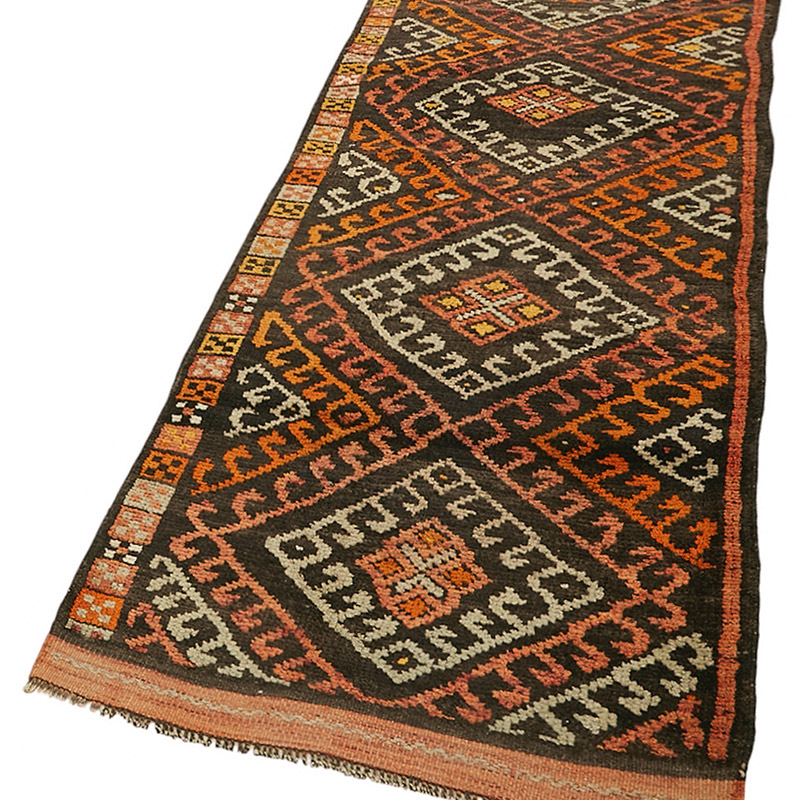 Alfombra Vintage de pasillo - 95 cm x 384 cm - K0085061