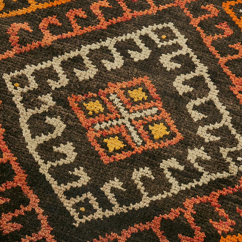 Alfombra Vintage de pasillo - 95 cm x 384 cm - K0085061