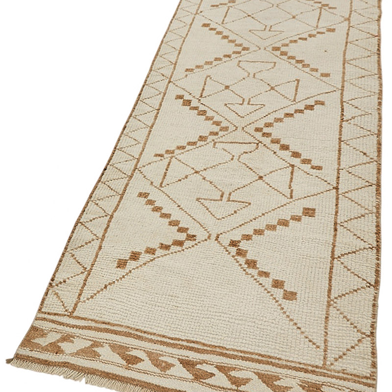 Vintage Tribal Runner Rug - 3' 2" x 11'  (38" x 132") - K0085062