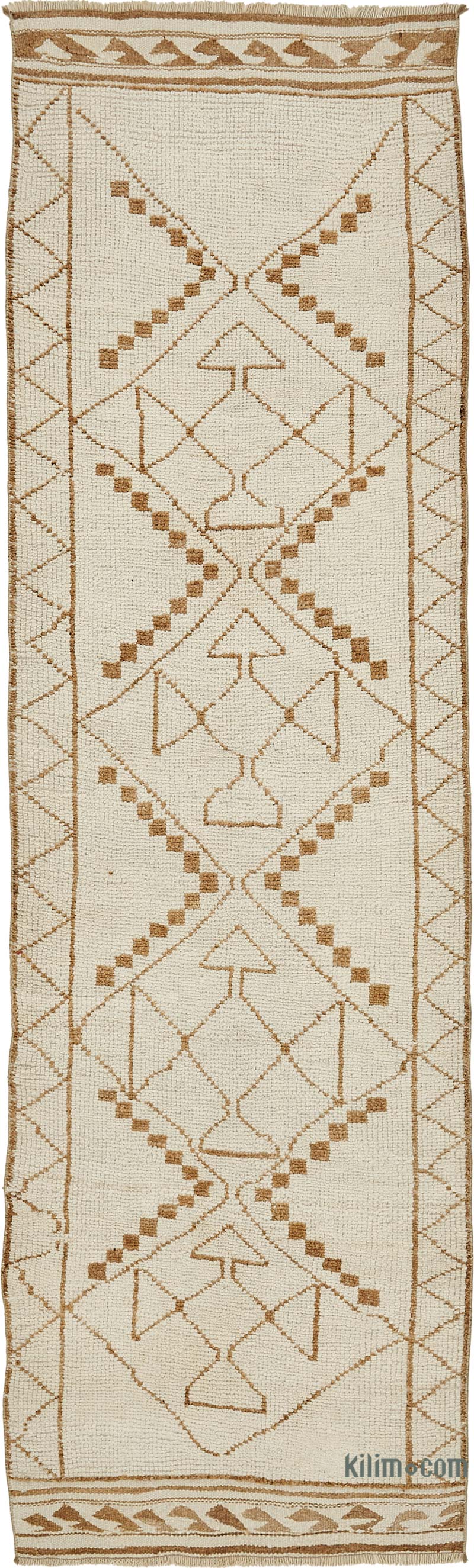 Vintage Tribal Runner Rug - 3' 2" x 11'  (38" x 132") - K0085062