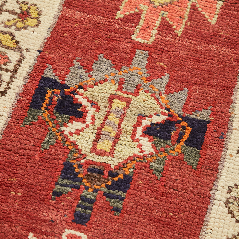 Vintage Tribal Runner Rug - 2' 11" x 10' 11" (35" x 131") - K0085064