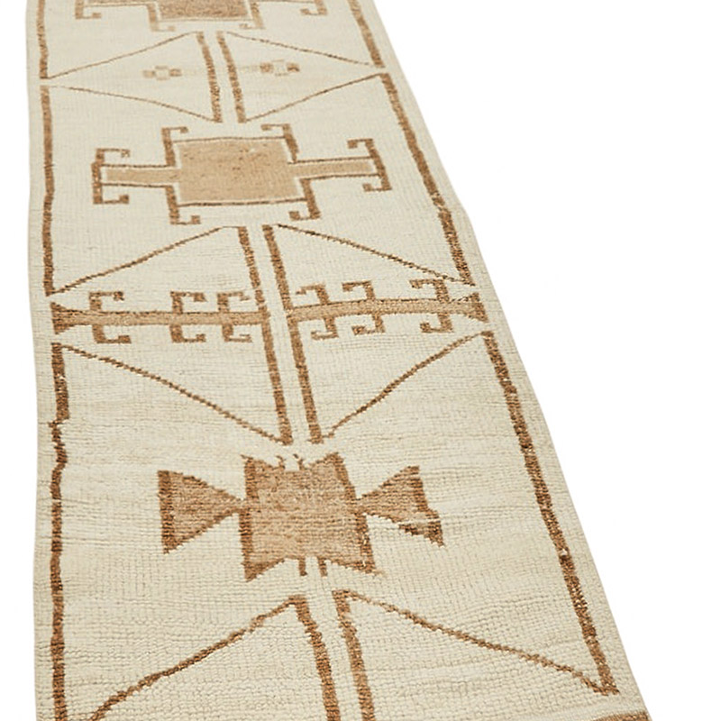 Vintage Tribal Runner Rug - 2' 10" x 12' 11" (34" x 155") - K0085065
