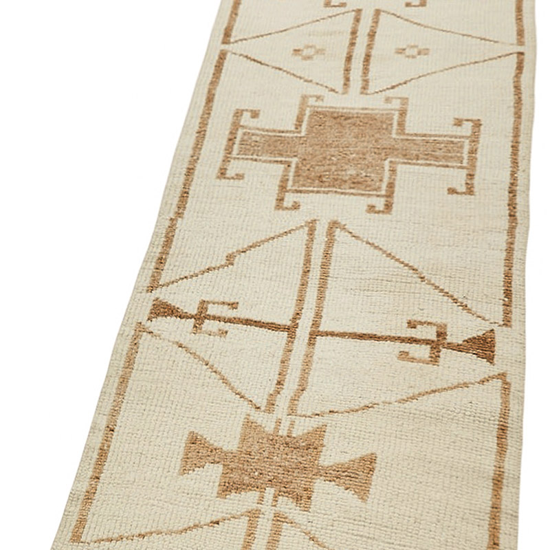 Vintage Tribal Runner Rug - 2' 10" x 12' 11" (34" x 155") - K0085065