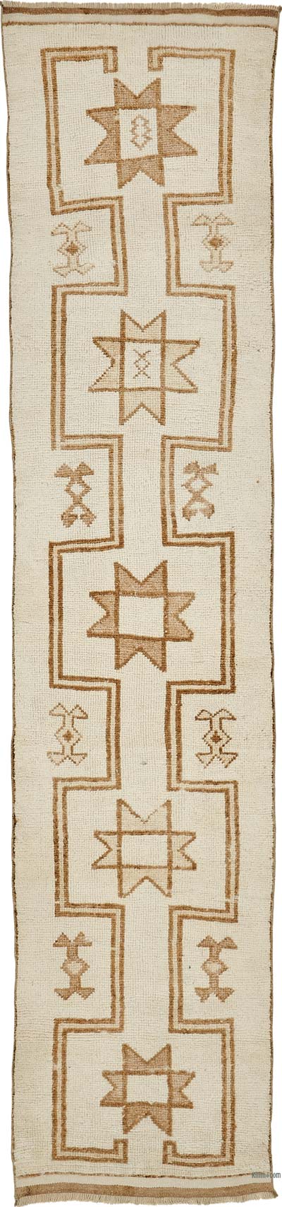 Alfombra Vintage de pasillo - 92 cm x 405 cm