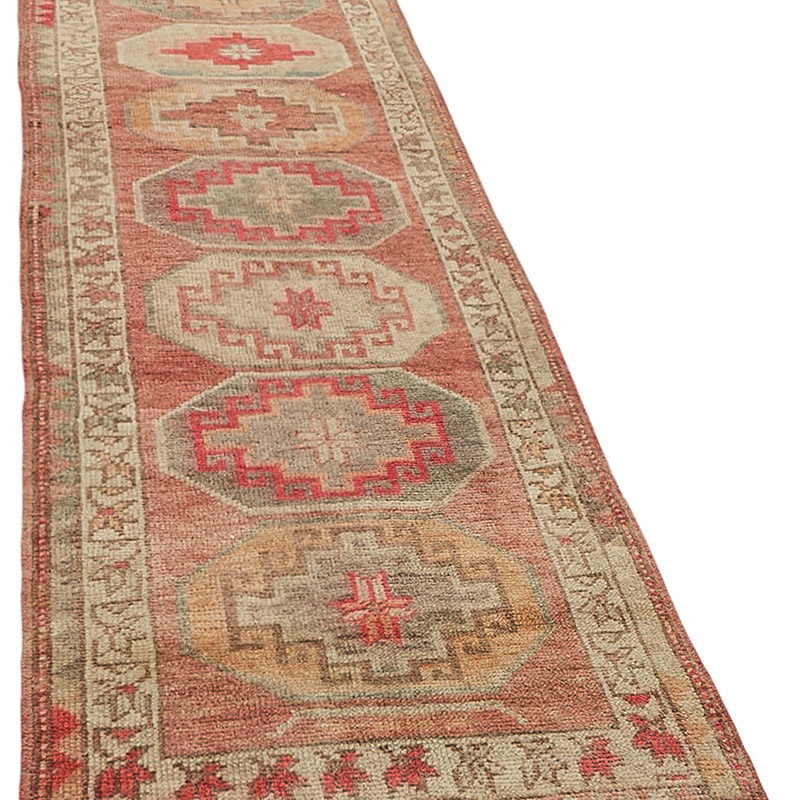 Alfombra Vintage de pasillo - 94 cm x 340 cm - K0085068