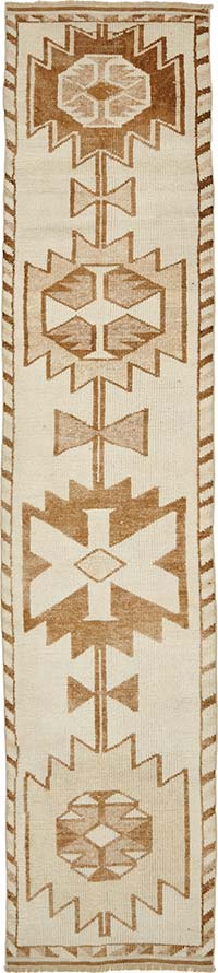 Vintage Tribal Runner Rug - 2' 9" x 13' 2" (33" x 158")