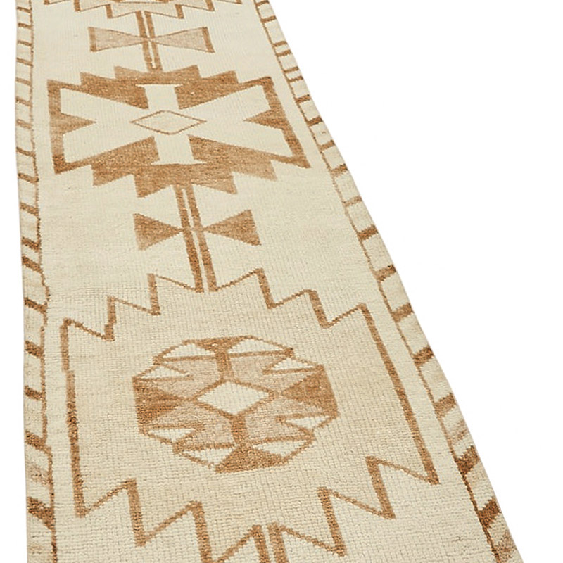 Alfombra Vintage de pasillo - 84 cm x 402 cm - K0085069