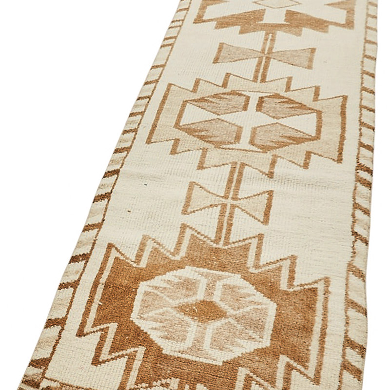 Alfombra Vintage de pasillo - 84 cm x 402 cm - K0085069
