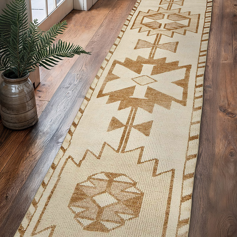 Vintage Tribal Runner Rug - 2' 9" x 13' 2" (33" x 158") - K0085069