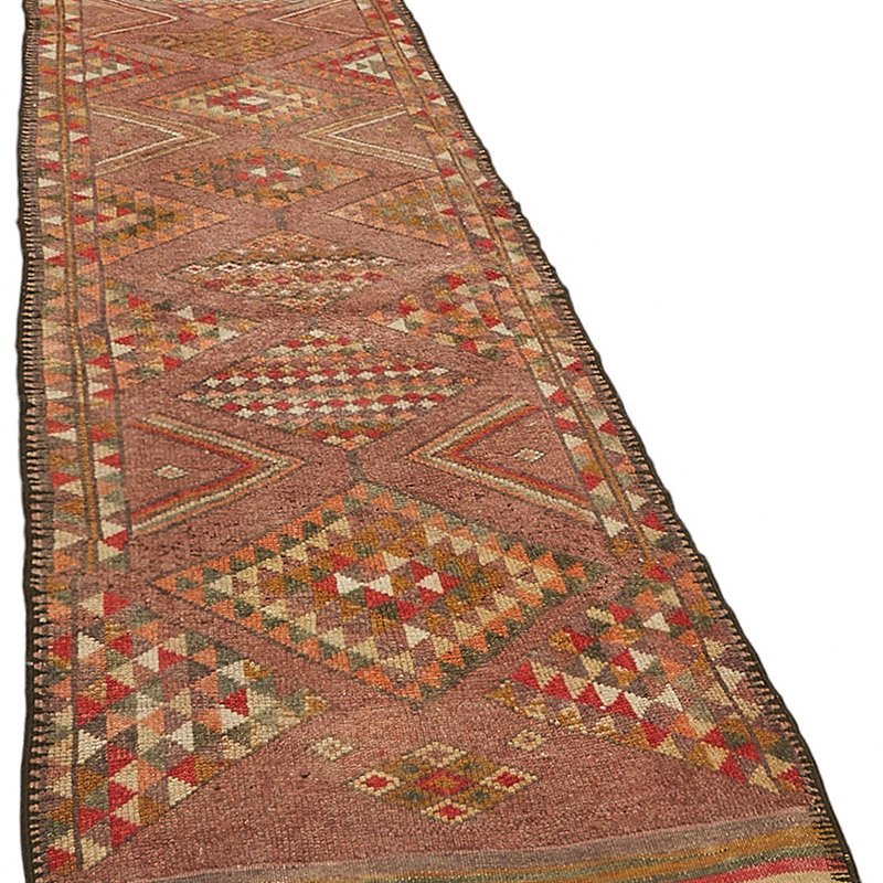 Alfombra Vintage de pasillo - 92 cm x 375 cm - K0085070