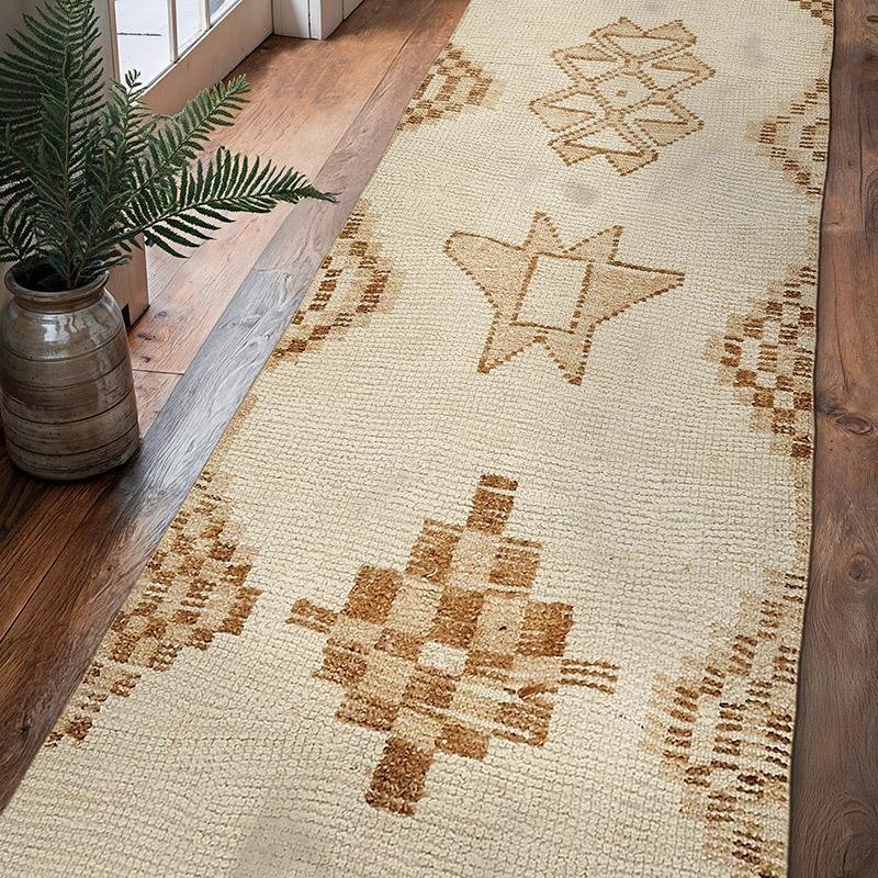 Vintage Tribal Runner Rug - 3' 1" x 10' 6" (37" x 126") - K0085072