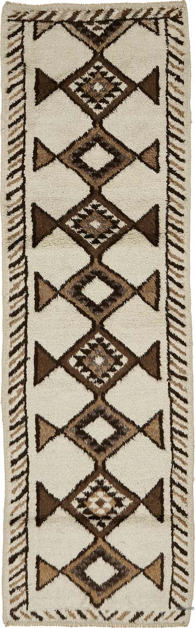 Alfombra Vintage de pasillo - 98 cm x 323 cm