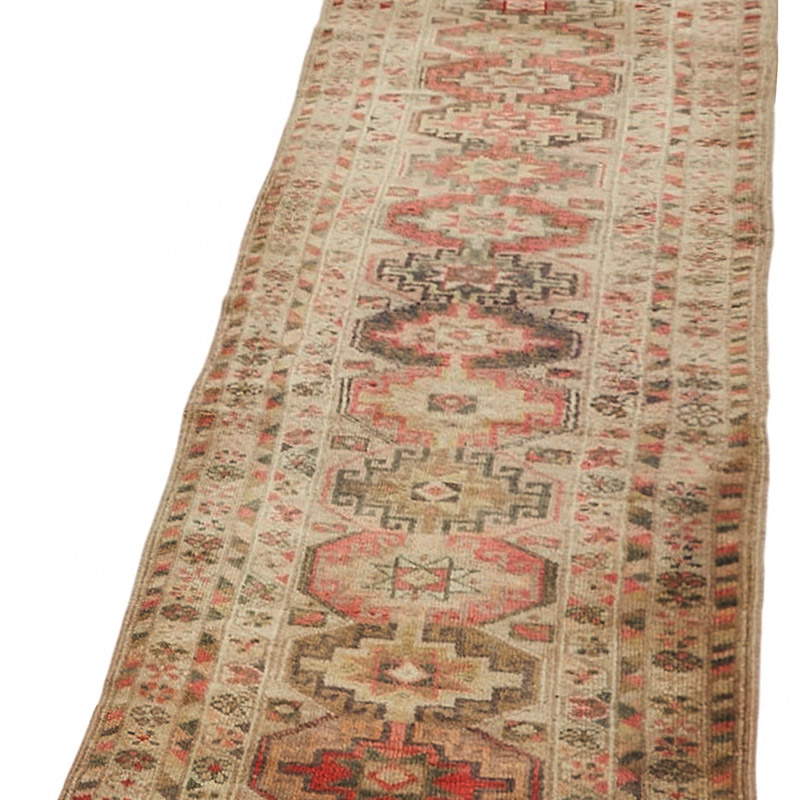 Vintage Tribal Runner Rug - 2' 8" x 13' 4" (32" x 160") - K0085076