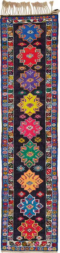 Vintage Anadolu Yolluk - 87 cm x 364 cm