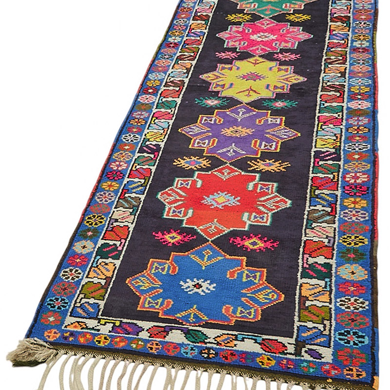 Vintage Anadolu Yolluk - 87 cm x 364 cm - K0085077