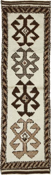 Vintage Tribal Runner Rug - 3'  x 10' 5" (36" x 125")