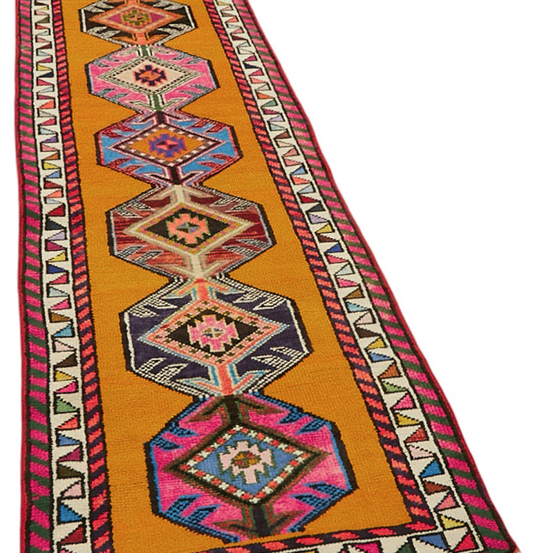 Vintage Anadolu Yolluk - 82 cm x 403 cm - K0085079