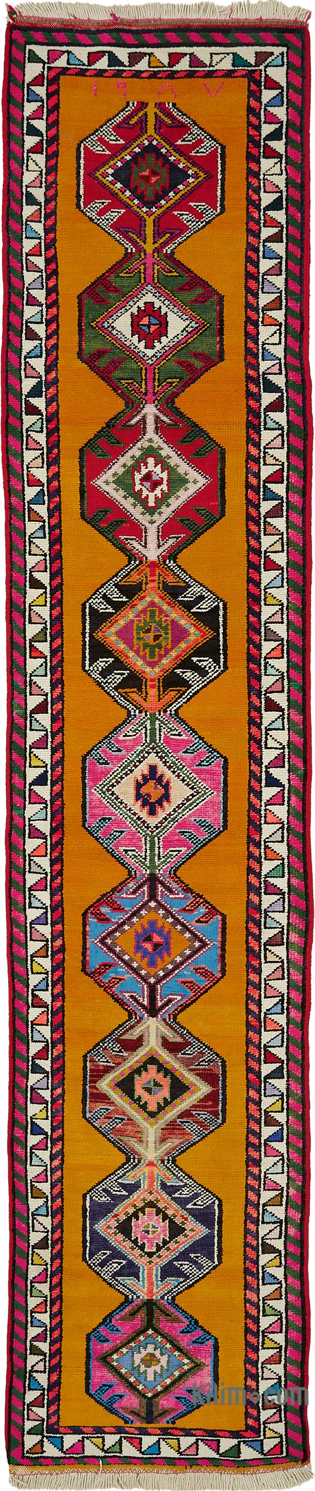 Vintage Anadolu Yolluk - 82 cm x 403 cm - K0085079