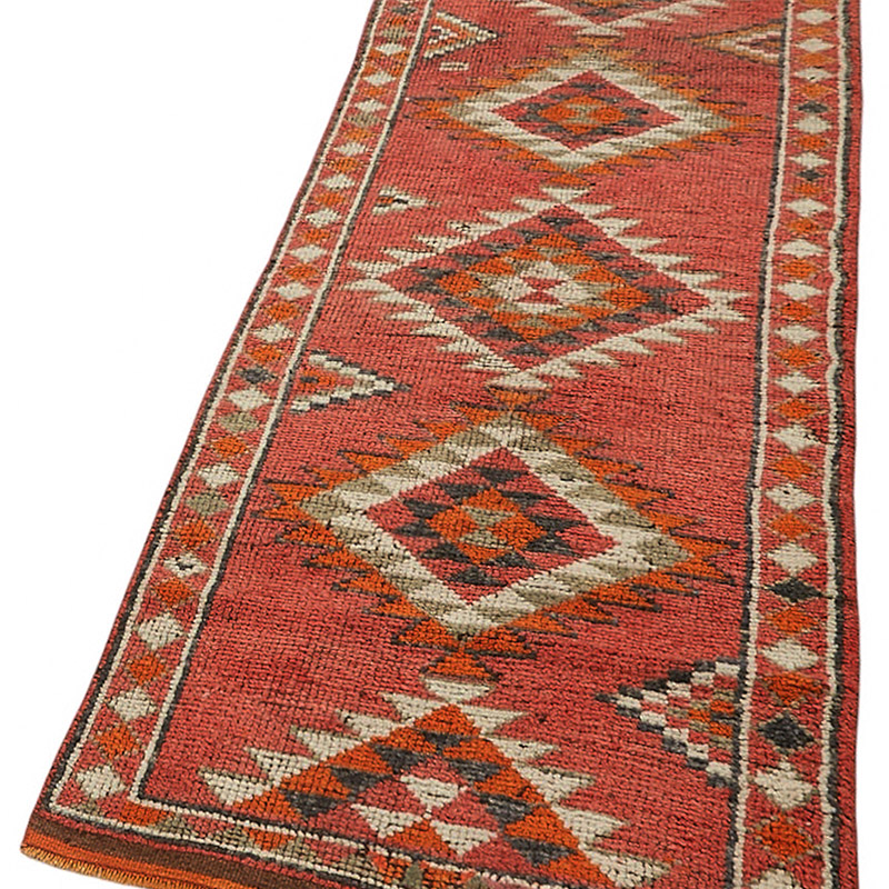 Alfombra Vintage de pasillo - 90 cm x 345 cm - K0085082