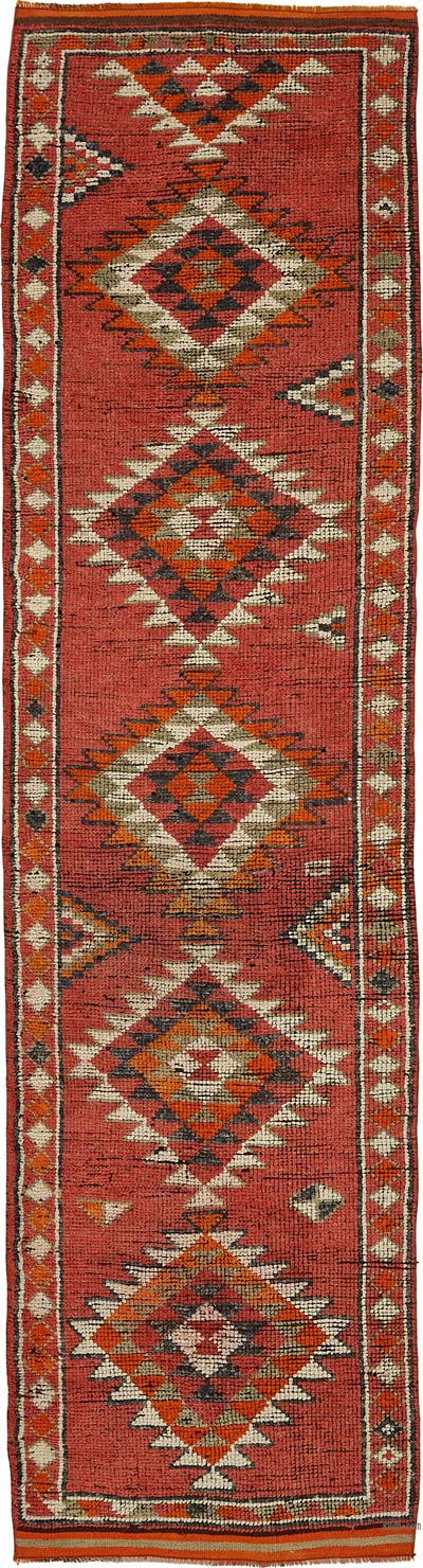 Vintage Anadolu Yolluk - 90 cm x 345 cm