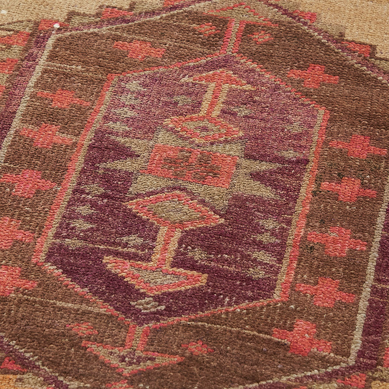 Alfombra Vintage de pasillo - 83 cm x 378 cm - K0085085