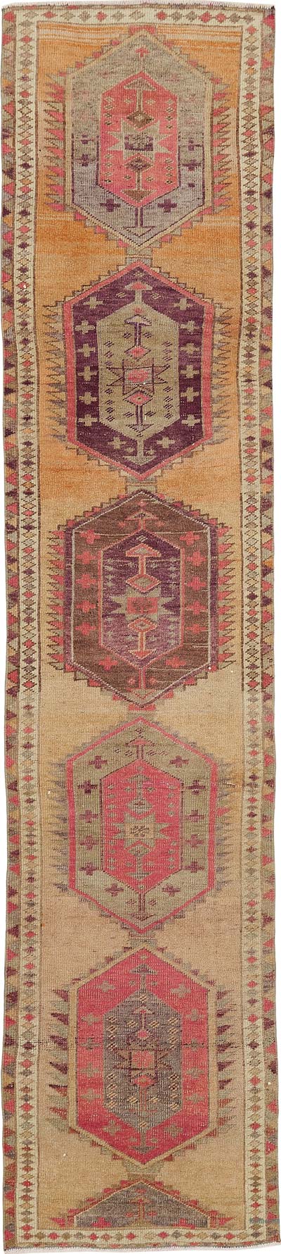 Vintage Anadolu Yolluk - 83 cm x 378 cm