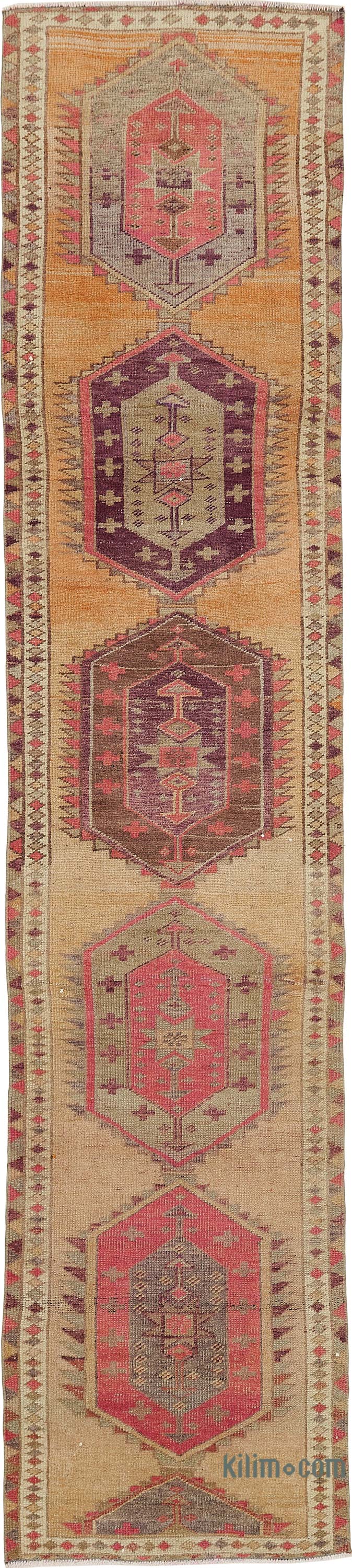 Alfombra Vintage de pasillo - 83 cm x 378 cm - K0085085