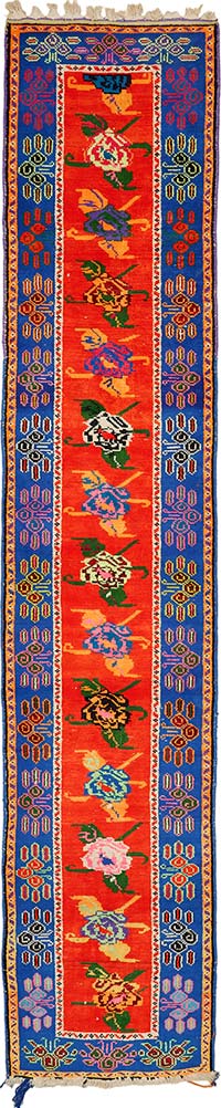 Vintage Anadolu Yolluk - 83 cm x 420 cm