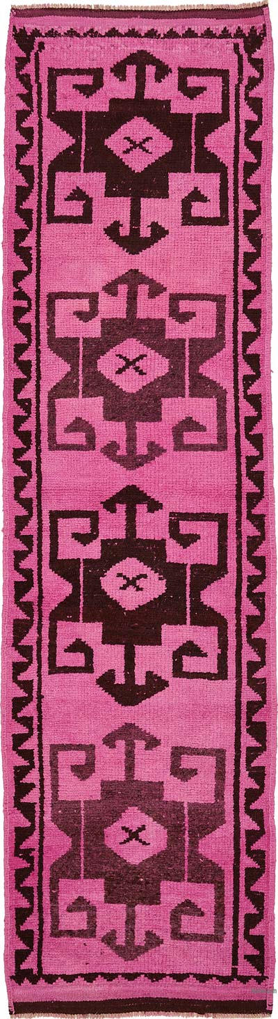 Alfombra Vintage de pasillo - 98 cm x 362 cm