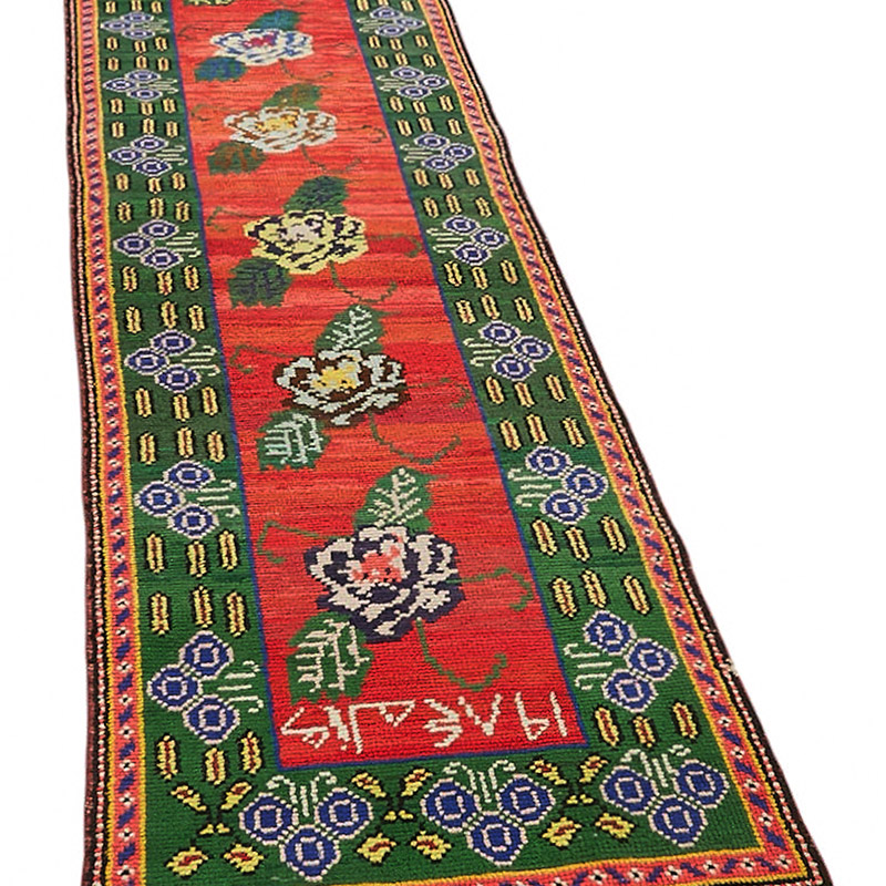 Alfombra Vintage de pasillo - 83 cm x 407 cm - K0085089