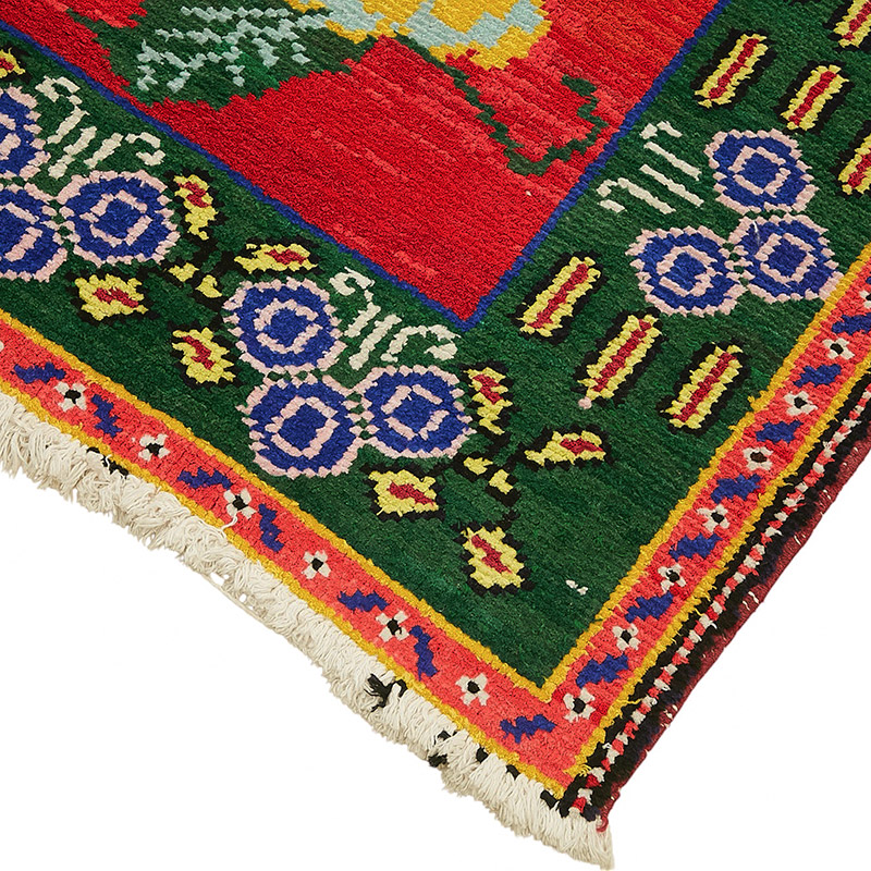 Alfombra Vintage de pasillo - 83 cm x 407 cm - K0085089