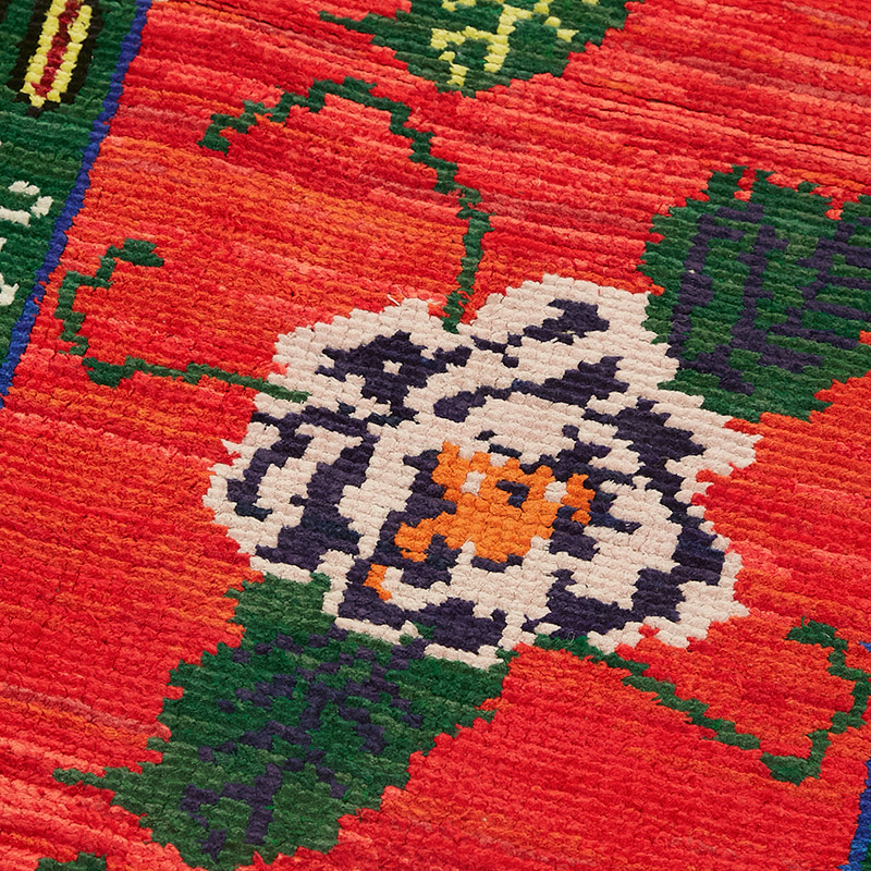 Alfombra Vintage de pasillo - 83 cm x 407 cm - K0085089