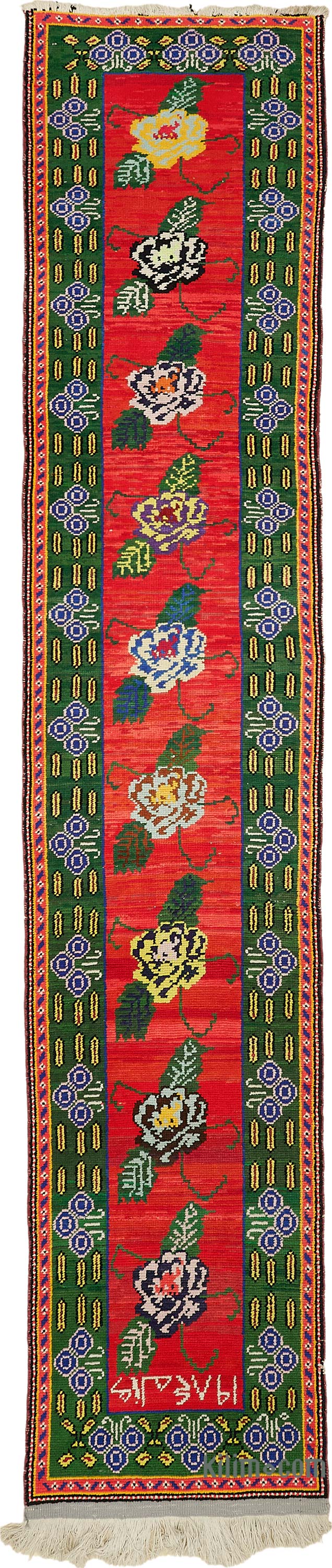 Alfombra Vintage de pasillo - 83 cm x 407 cm - K0085089