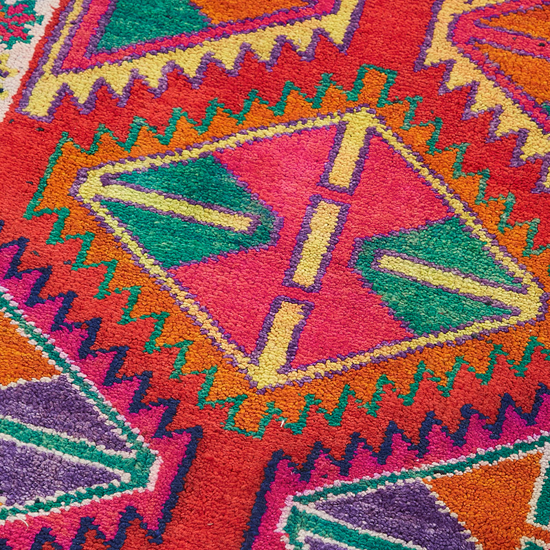 Vintage Tribal Runner Rug - 2' 10" x 14' 7" (34" x 175") - K0085091