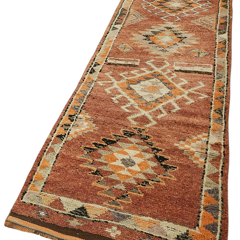 Alfombra Vintage de pasillo - 90 cm x 370 cm - K0085092