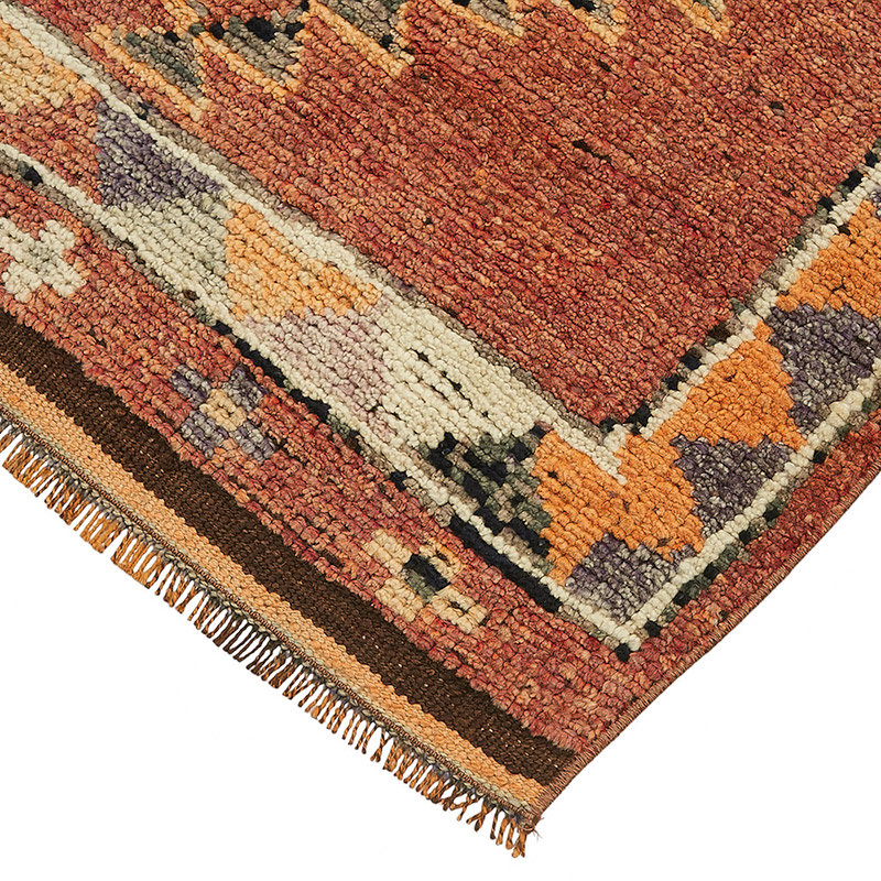 Alfombra Vintage de pasillo - 90 cm x 370 cm - K0085092