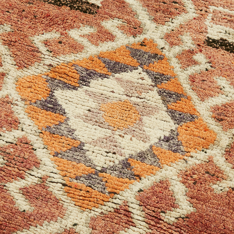 Alfombra Vintage de pasillo - 90 cm x 370 cm - K0085092
