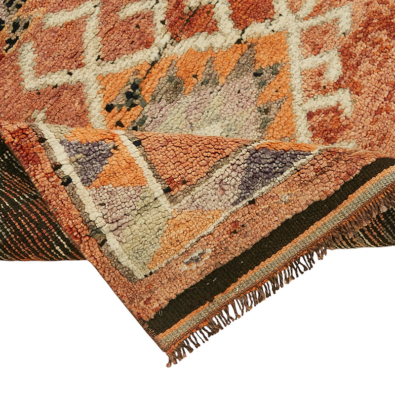 Alfombra Vintage de pasillo - 90 cm x 370 cm - K0085092