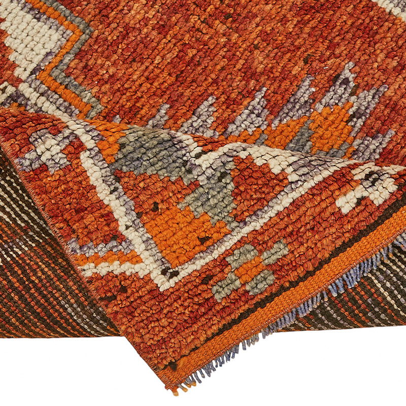 Vintage Tribal Runner Rug - 2' 9" x 12'  (33" x 144") - K0085097