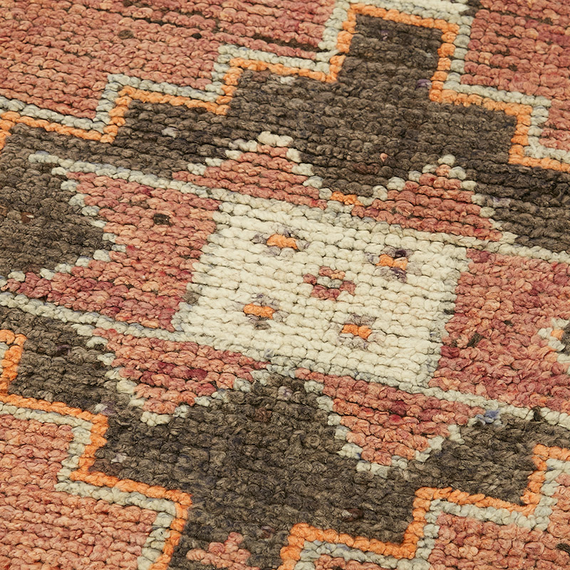 Vintage Tribal Runner Rug - 2' 11" x 10' 7" (35" x 127") - K0085099