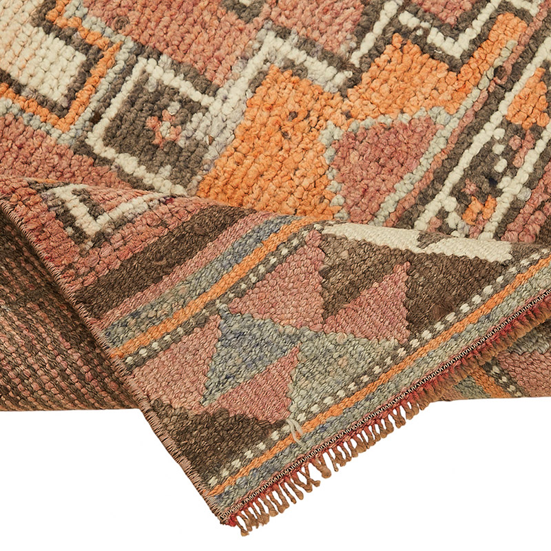 Vintage Tribal Runner Rug - 2' 11" x 10' 7" (35" x 127") - K0085099