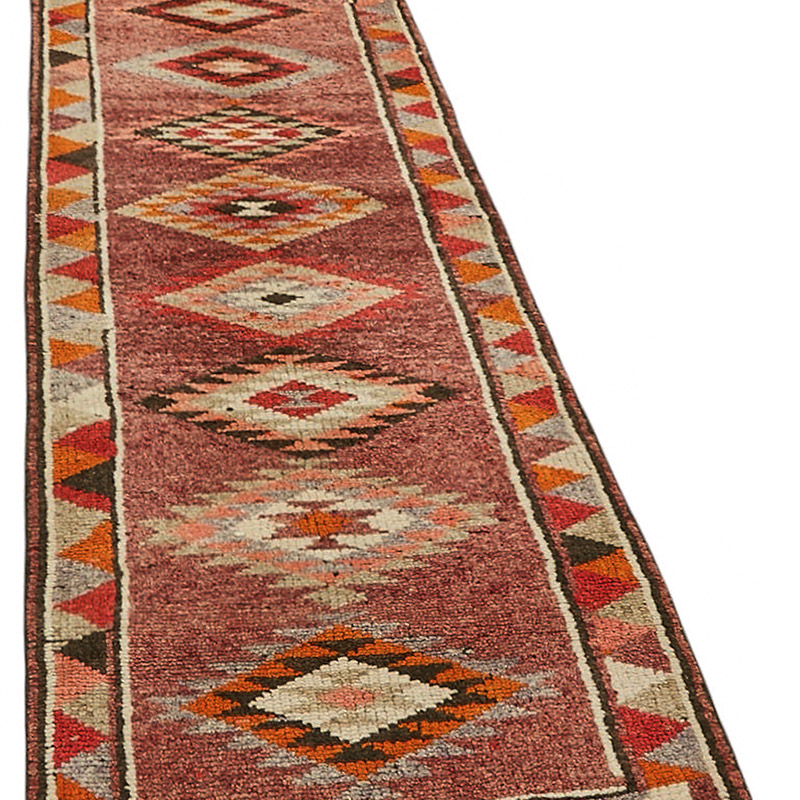 Alfombra Vintage de pasillo - 80 cm x 386 cm - K0085101