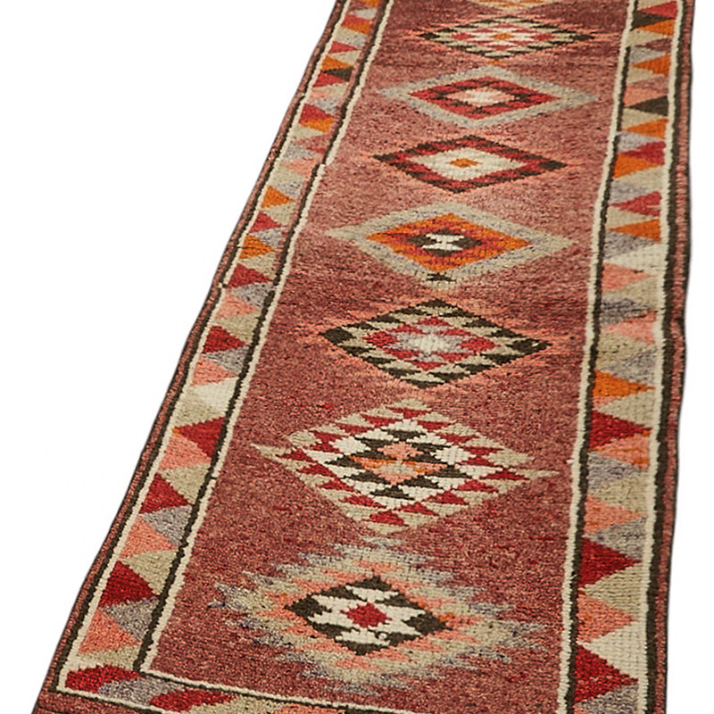 Alfombra Vintage de pasillo - 80 cm x 386 cm - K0085101