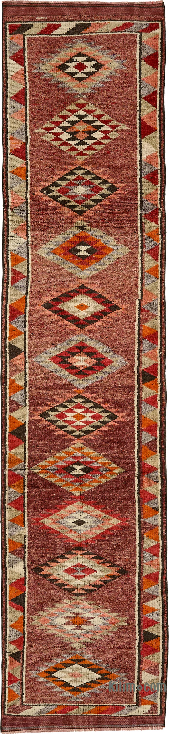 Alfombra Vintage de pasillo - 80 cm x 386 cm - K0085101