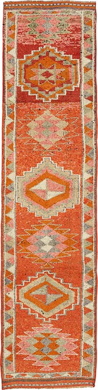 Vintage Anadolu Yolluk - 86 cm x 357 cm