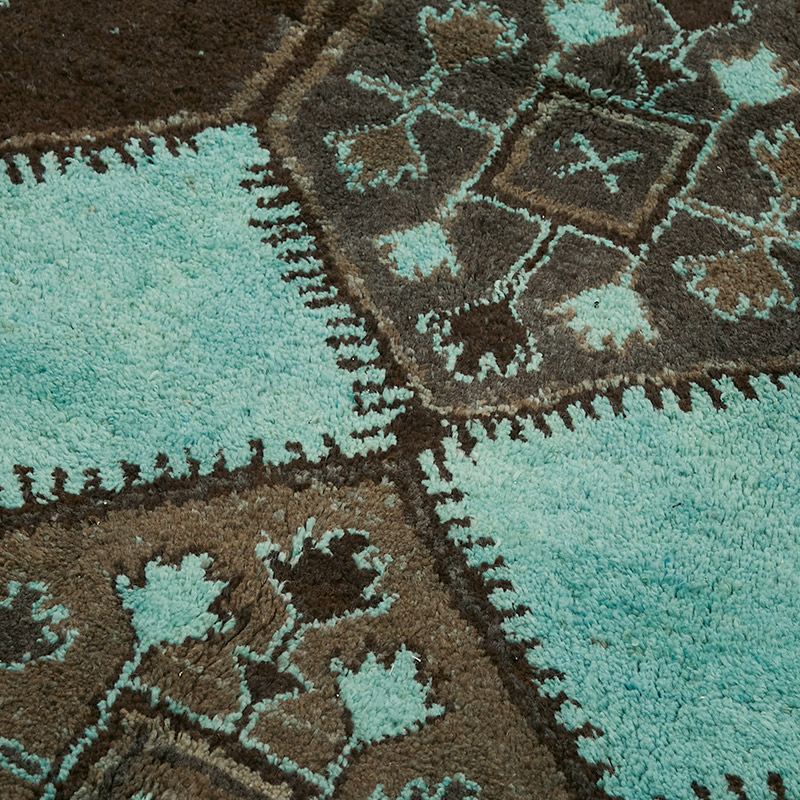 Alfombra Vintage de pasillo - 142 cm x 382 cm - K0085107